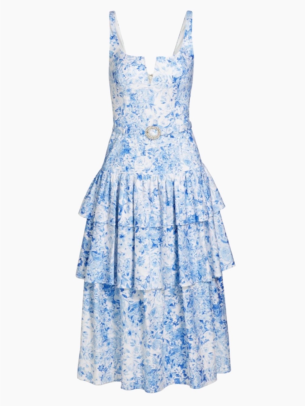 Generation Love - Celeste Floral Cotton Poplin Midi-Dress
